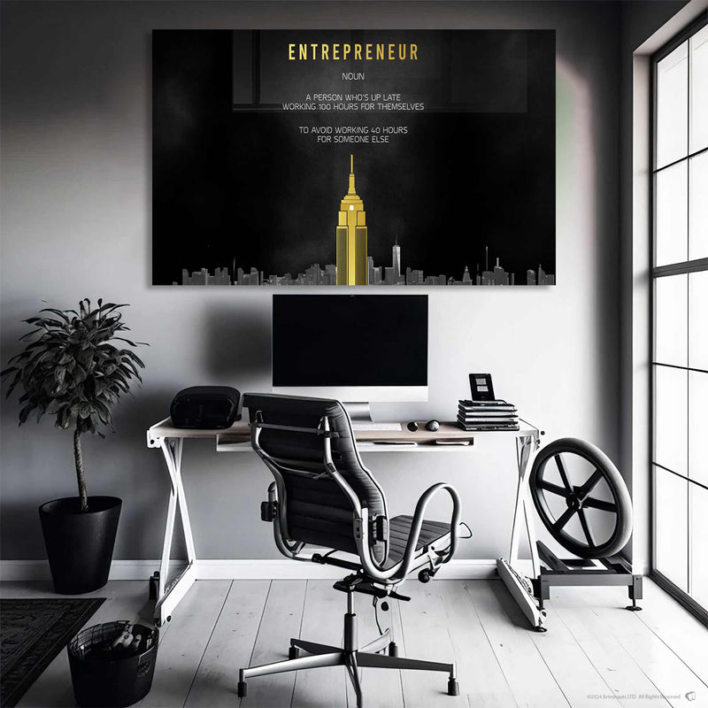 Entrepreneur Cam Tablo – Cam Tablo