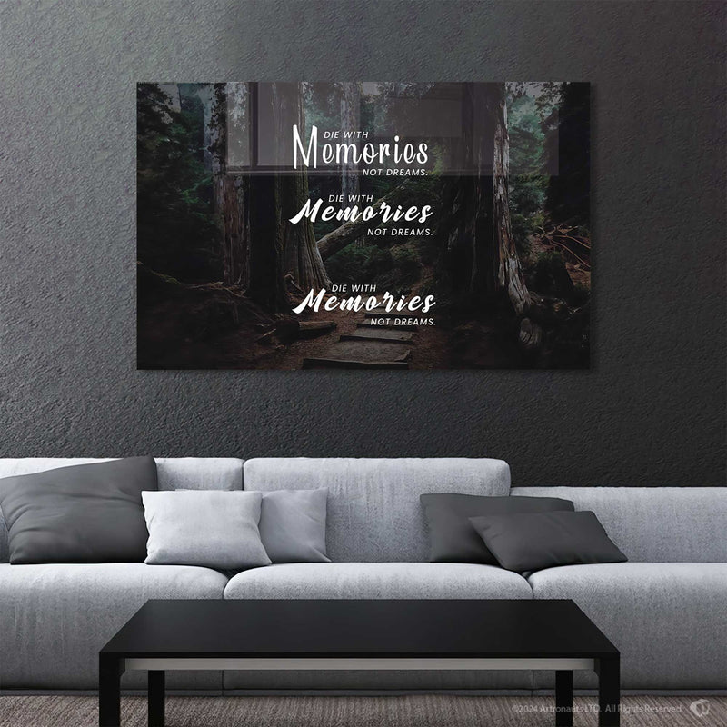 Die With Memories Cam Tablo – Cam Tablo