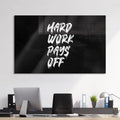 Hard Work Pays Off Cam Tablo