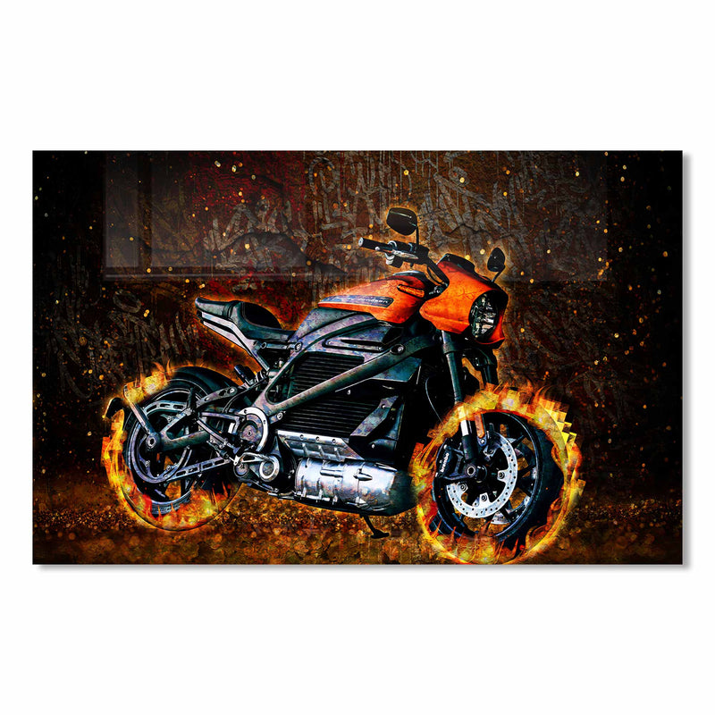 Hızlı Motosiklet Cam Tablo