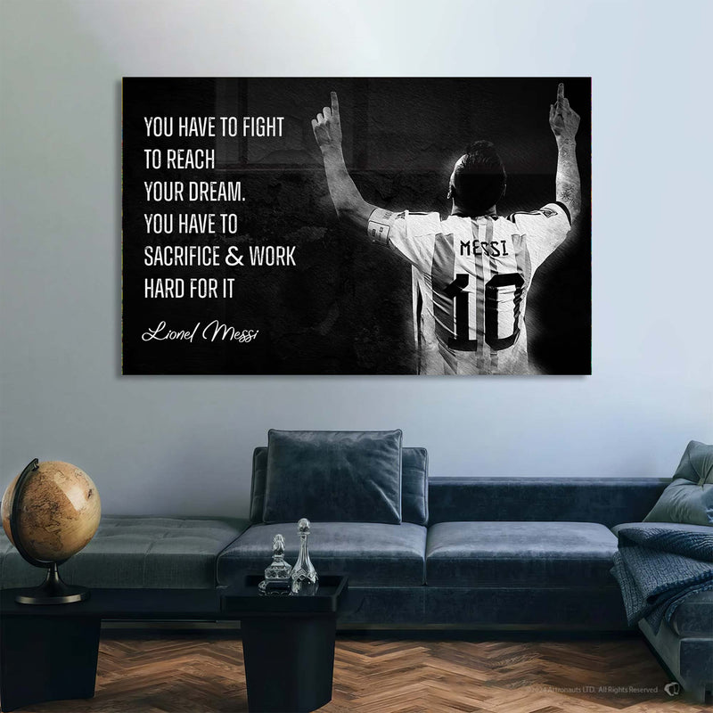 Lionel Messi Cam Tablo