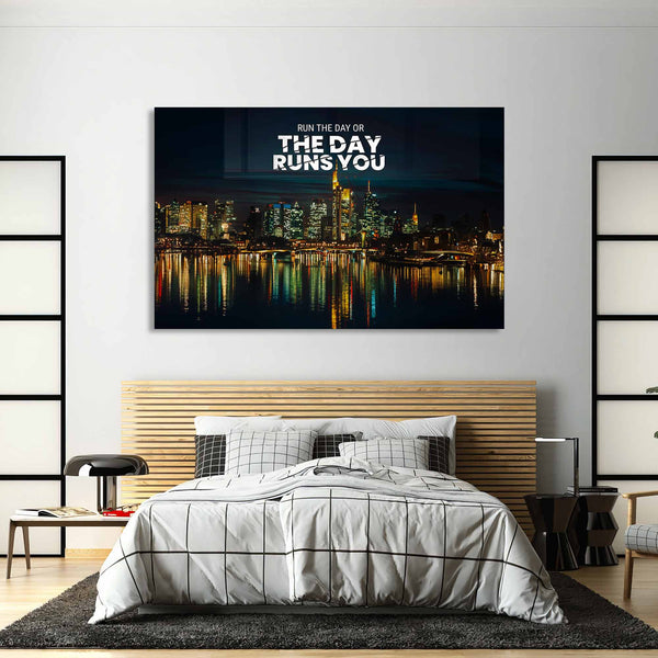 Run The Day Cam Tablo