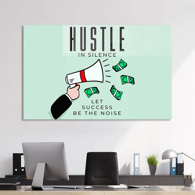 Hustle In Silence Cam Tablo