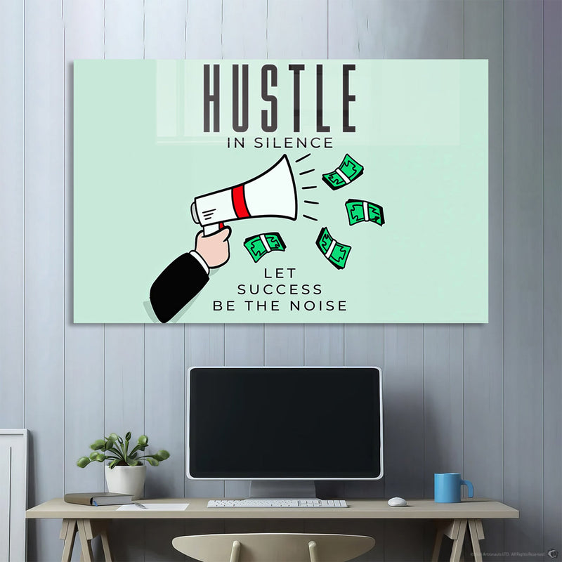 Hustle In Silence Cam Tablo