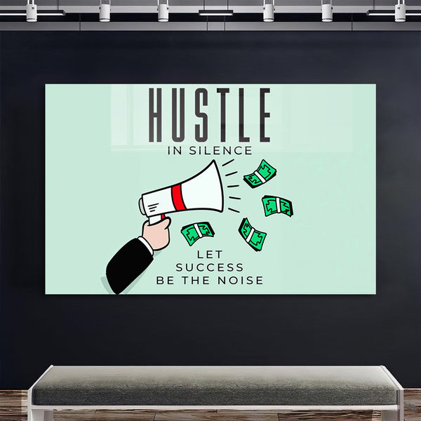Hustle In Silence Cam Tablo