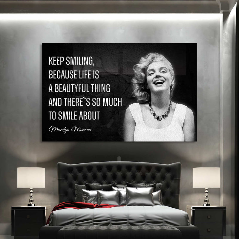 Marilyn Monroe Cam Tablo