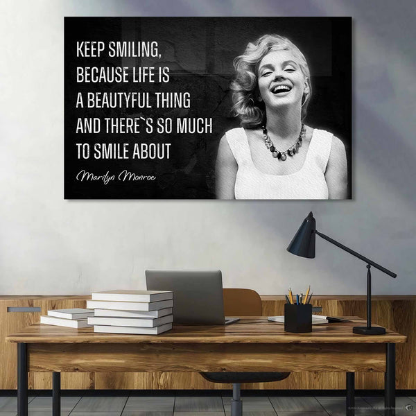 Marilyn Monroe Cam Tablo