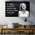 Marilyn Monroe Cam Tablo