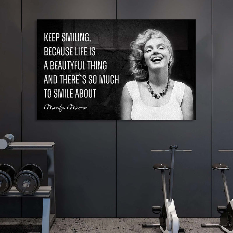 Marilyn Monroe Cam Tablo