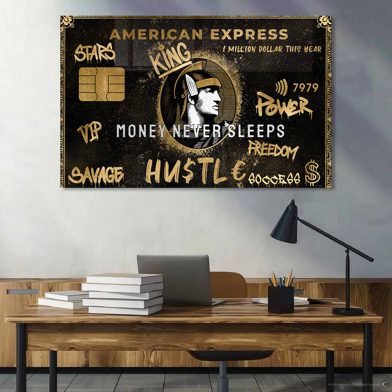 Money Never Sleeps Cam Tablo