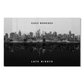 Early Mornings Late Nights Cam Tablo – Cam Tablo