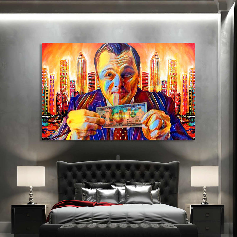 Para Avcısı Cam Tablo