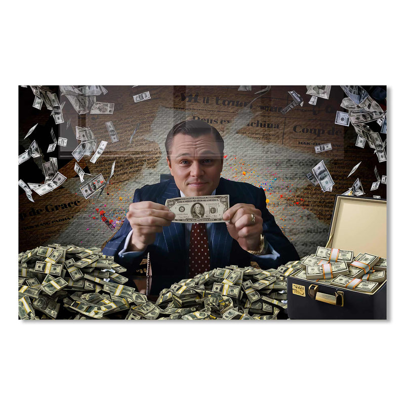 Para Avcısı Cam Tablo