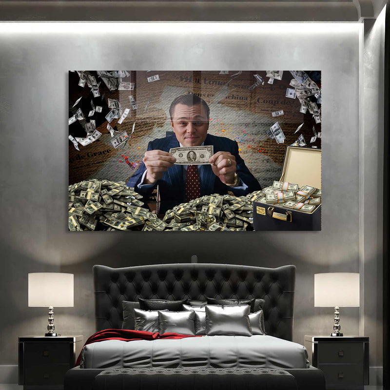 Para Avcısı Cam Tablo