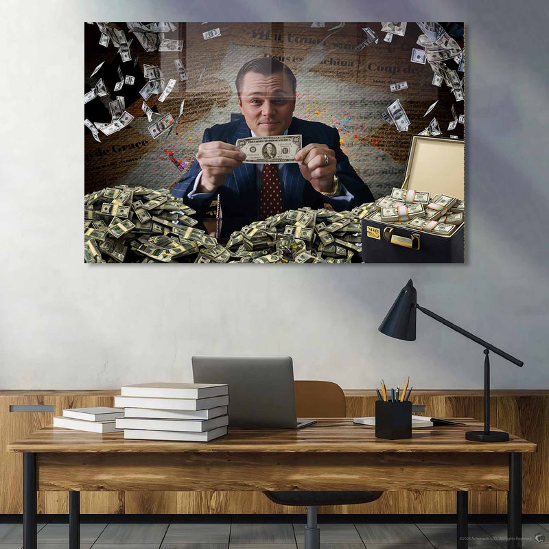 Para Avcısı Cam Tablo