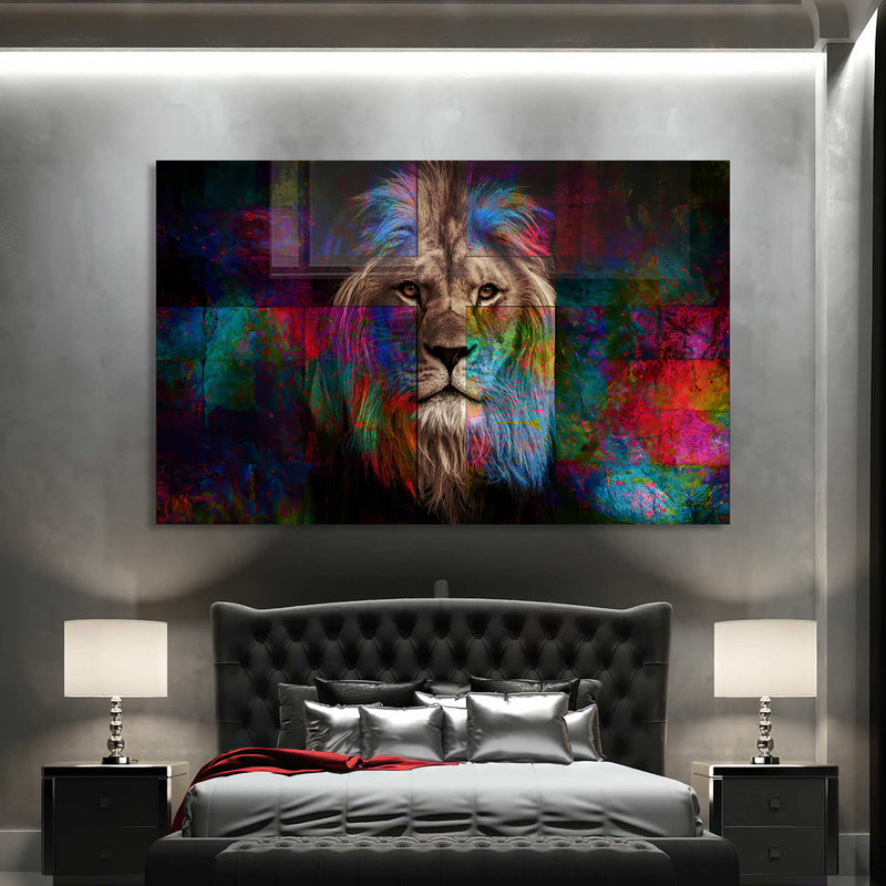 Aslan Cam Tablo – Cam Tablo