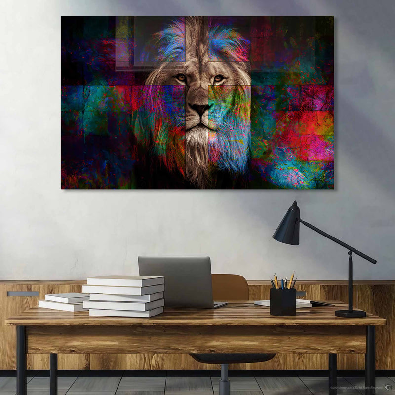 Aslan Cam Tablo – Cam Tablo