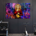 Aslan Maskeli Cam Tablo – Cam Tablo