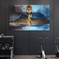 Aslan Kral Cam Tablo – Cam Tablo