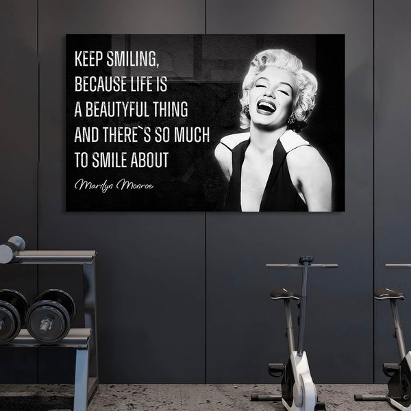 Marilyn Monroe Cam Tablo