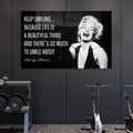 Marilyn Monroe Cam Tablo
