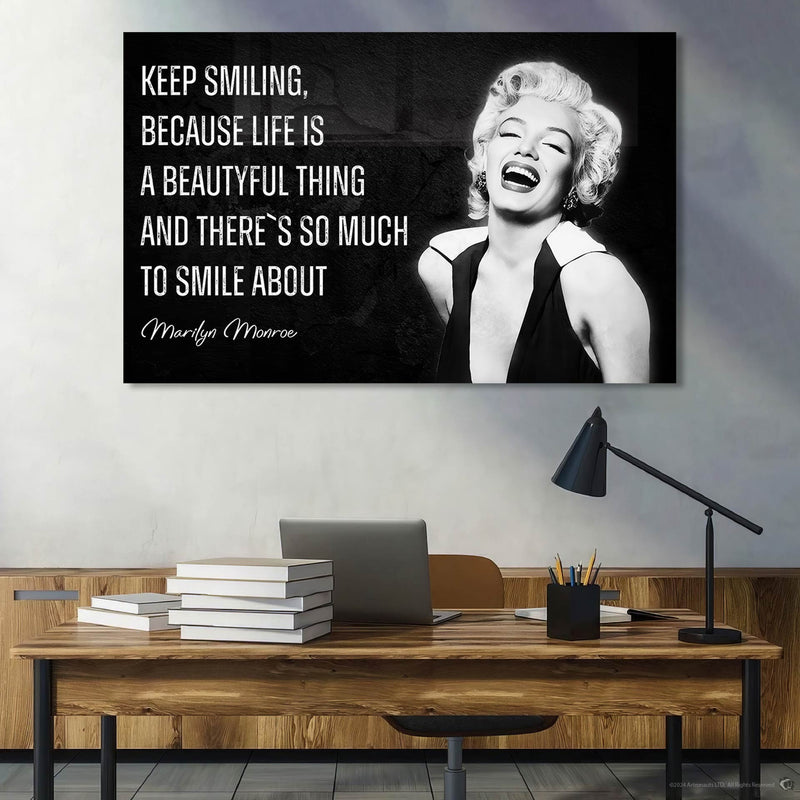 Marilyn Monroe Cam Tablo