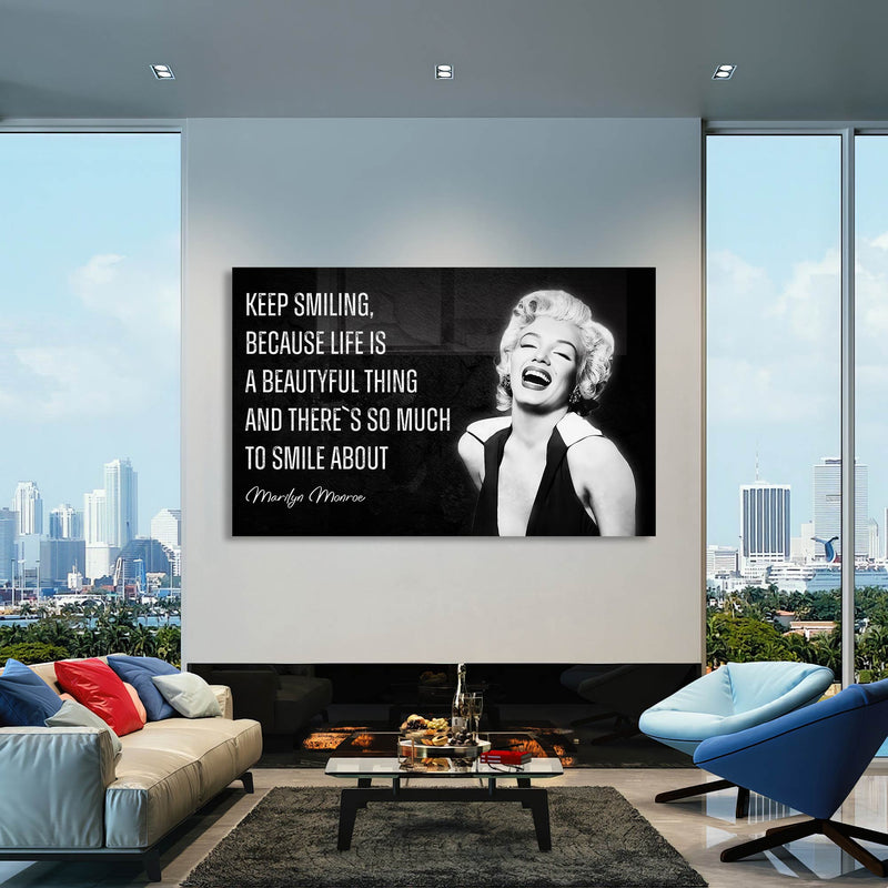 Marilyn Monroe Cam Tablo
