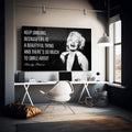 Marilyn Monroe Cam Tablo