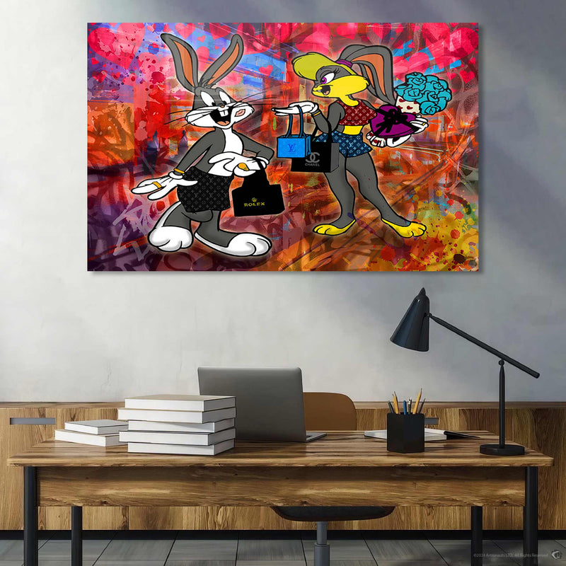Bugs Bunny Cam Tablo – Cam Tablo