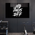 No Days Off Cam Tablo