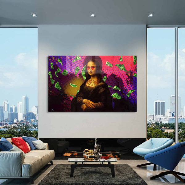 Mona Lisa Cam Tablo