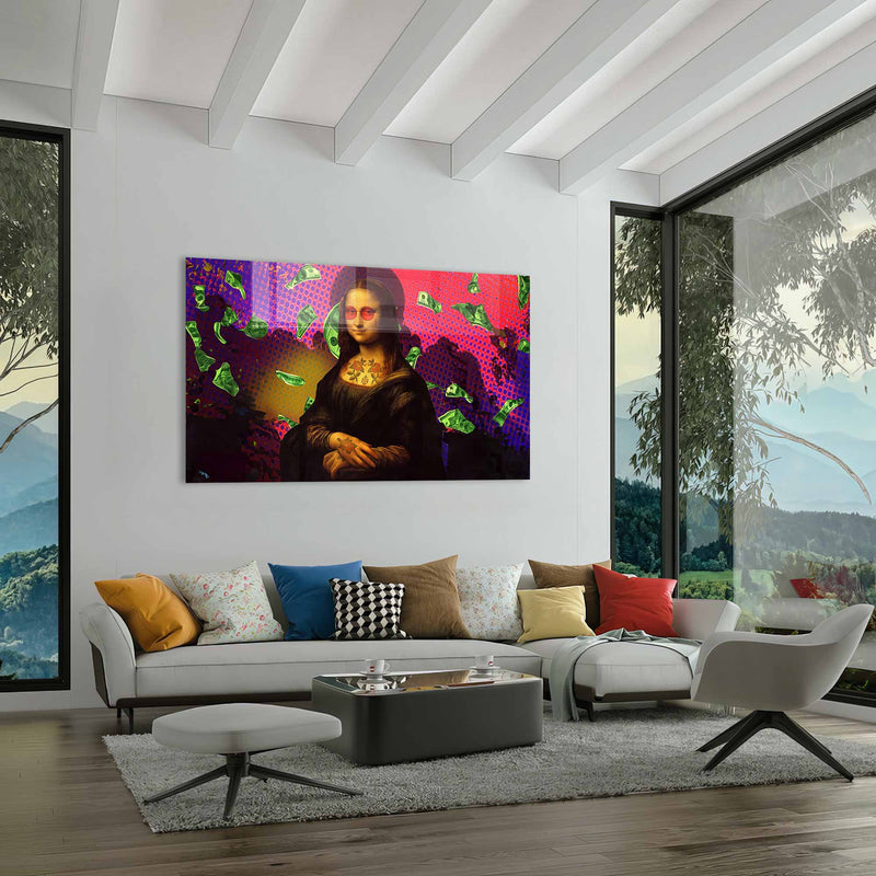 Mona Lisa Cam Tablo
