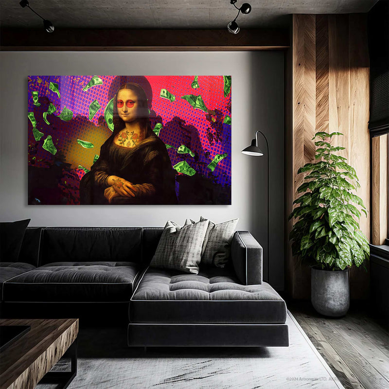 Mona Lisa Cam Tablo