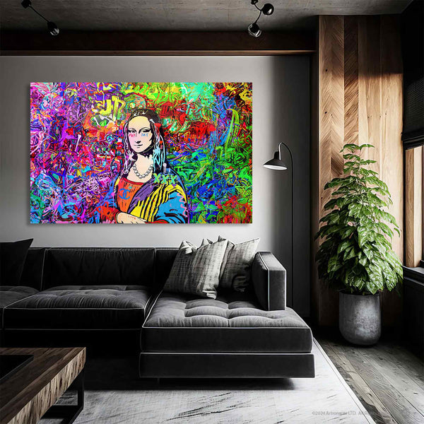 Mona Lisa Cam Tablo