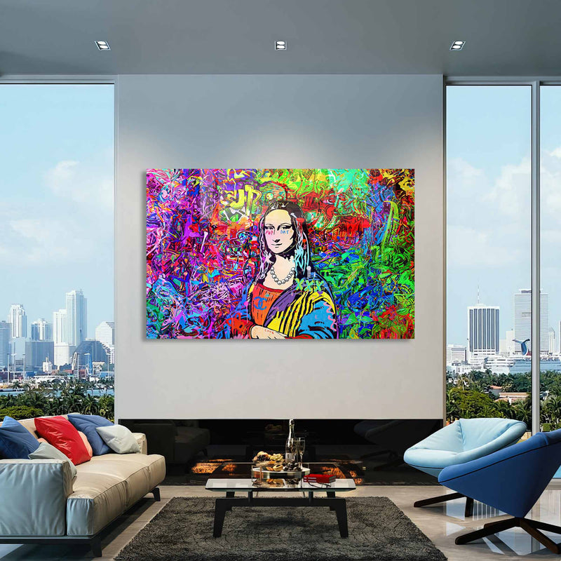 Mona Lisa Cam Tablo
