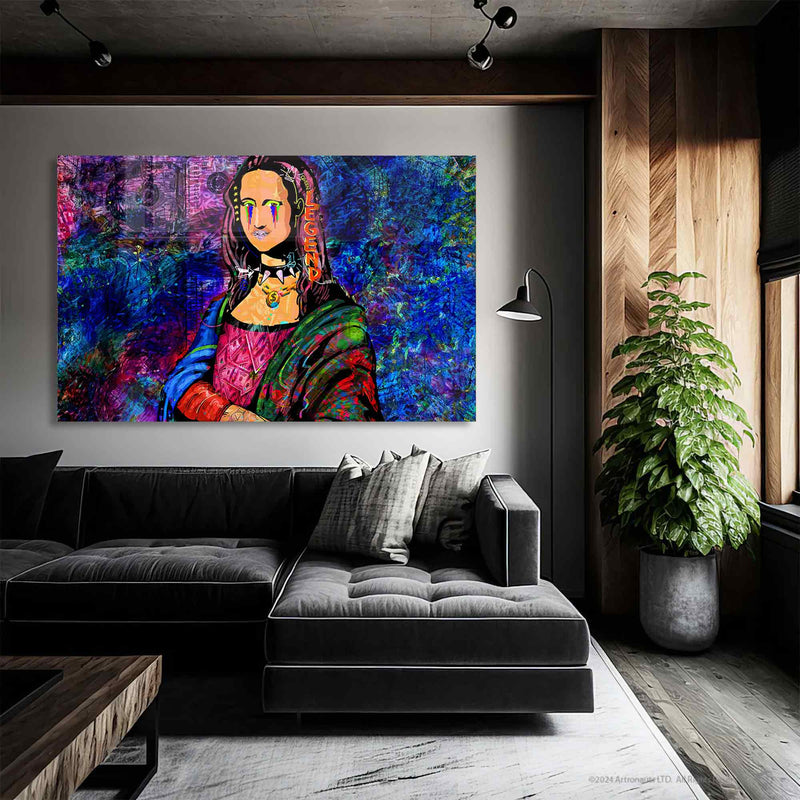 Mona Lisa Cam Tablo