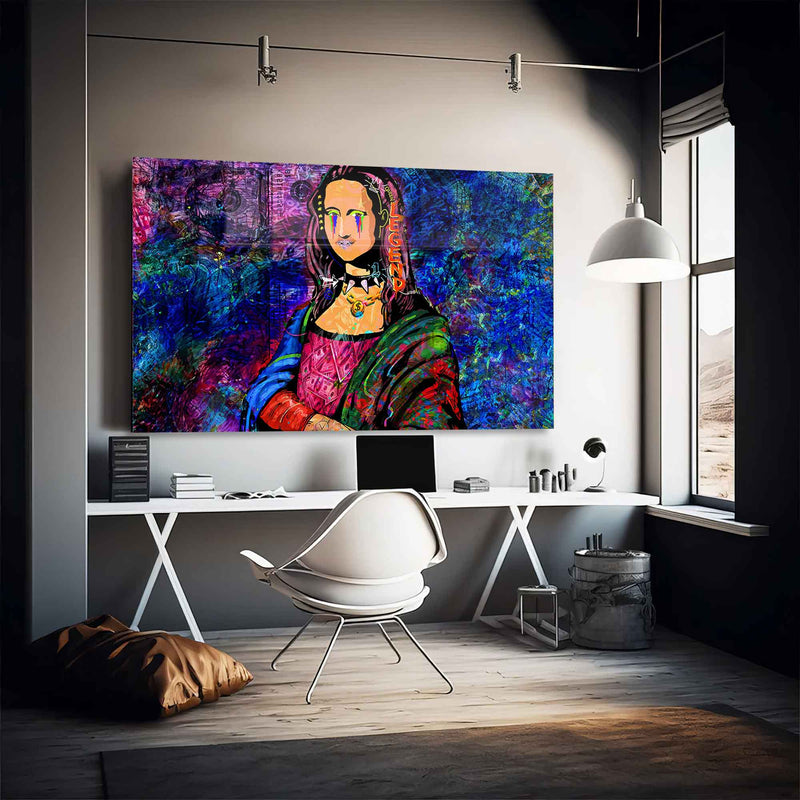 Mona Lisa Cam Tablo