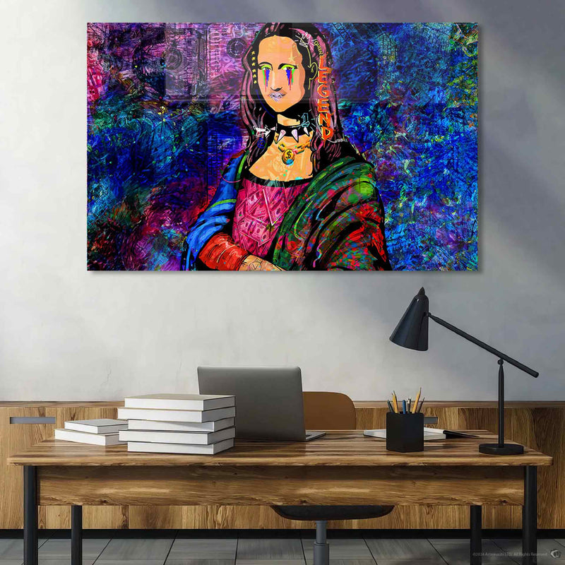 Mona Lisa Cam Tablo