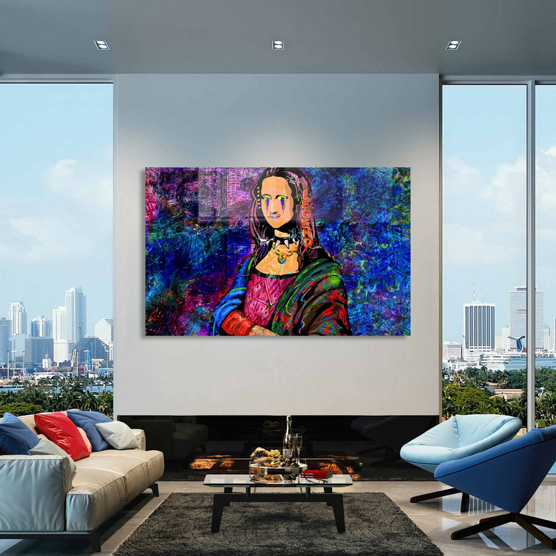 Mona Lisa Cam Tablo
