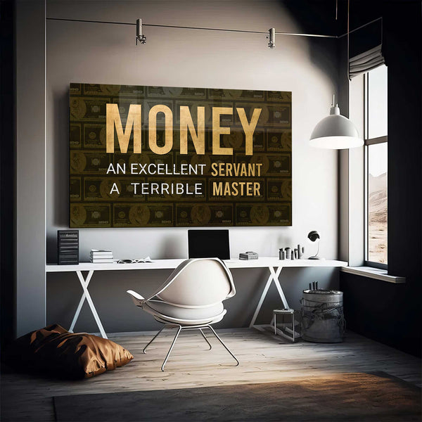 Money An Excellent Servant Cam Tablo