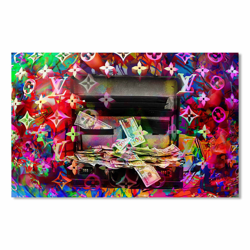 Louis Vuitton Çanta Cam Tablo