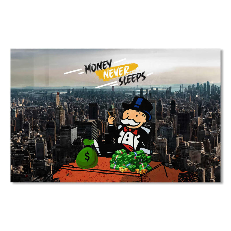 Money Never Sleeps Cam Tablo