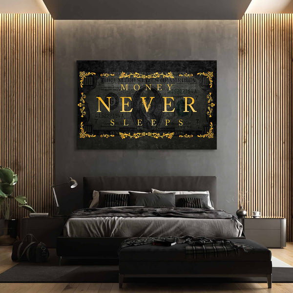 Money Never Sleeps Cam Tablo
