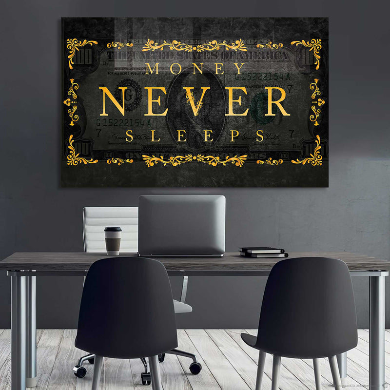 Money Never Sleeps Cam Tablo