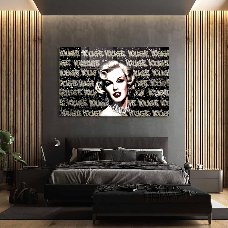 Vouge Marilyn Monroe Cam Tablo
