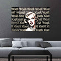 Vouge Marilyn Monroe Cam Tablo