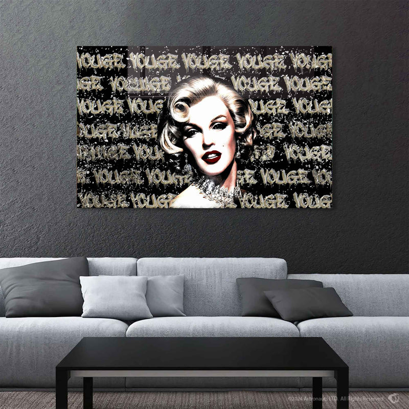 Vouge Marilyn Monroe Cam Tablo