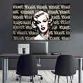Vouge Marilyn Monroe Cam Tablo