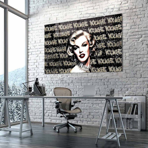 Vouge Marilyn Monroe Cam Tablo