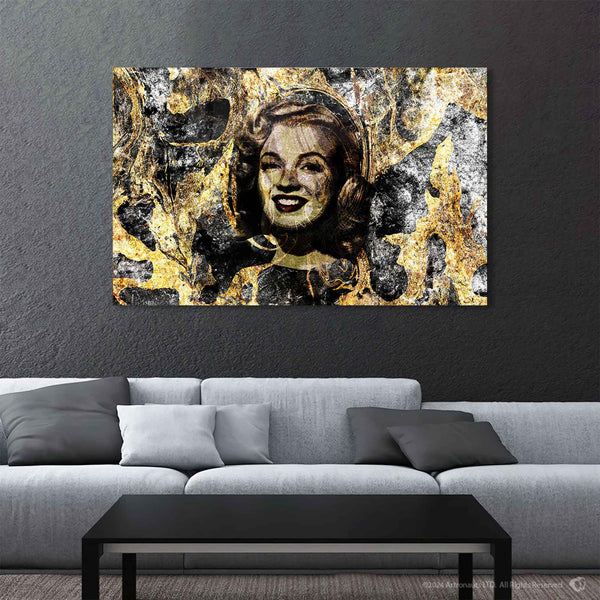 Marilyn Monroe Cam Tablo